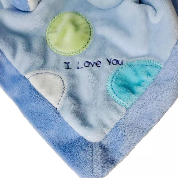 Hallmark Carters Baby Elephant Loveys Set Plush Security Satin Trim I Love You 1 - Picture 3 of 11